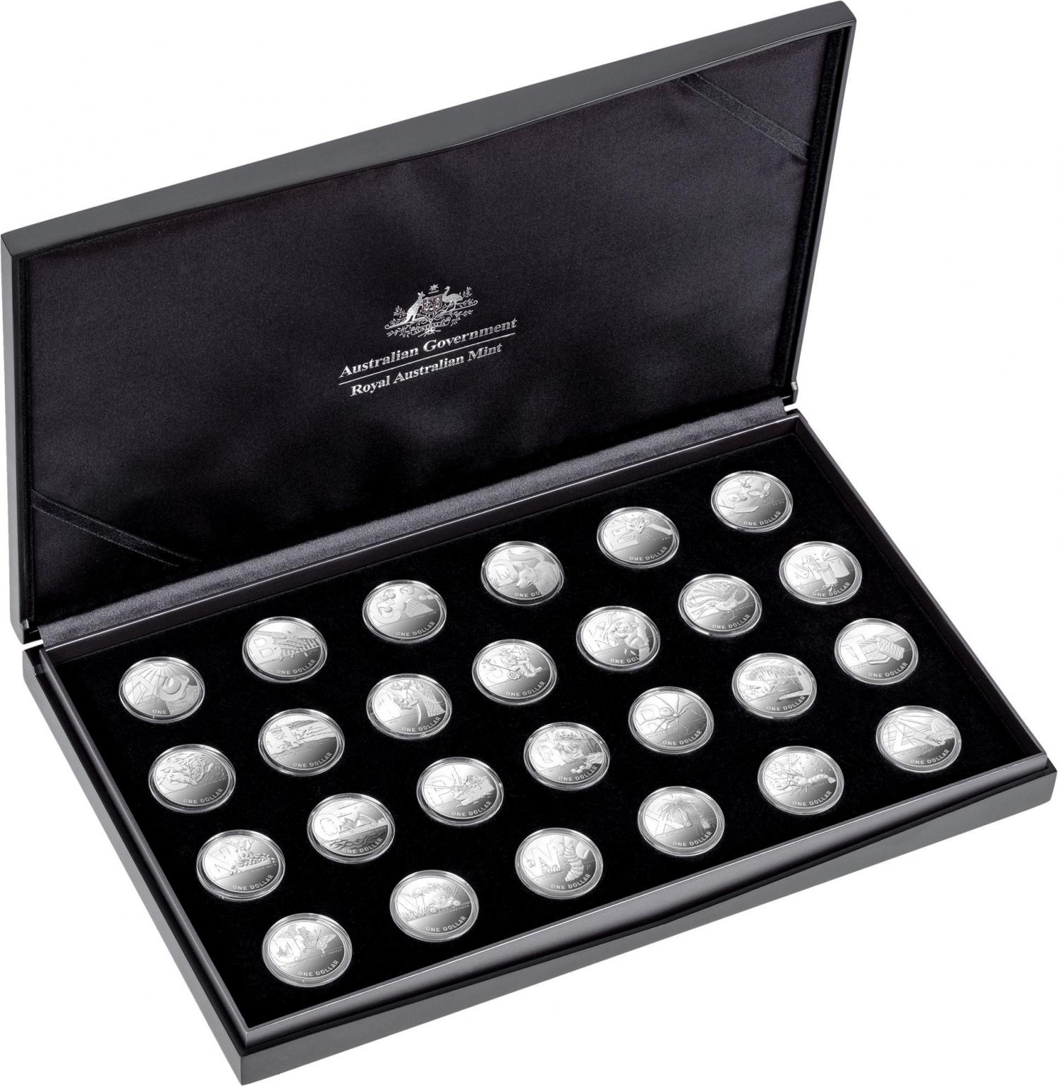 Thumbnail for 2021 Great Aussie Coin Hunt 2 - 26 Coin Silver Proof Collection