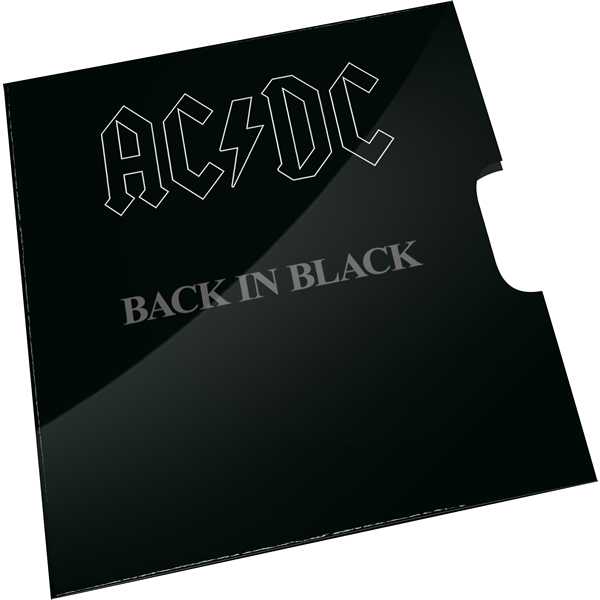 Thumbnail for 2020 20c Coloured Uncirculated Coin 45th Anniversary ACDC - Back In Black  Album Release