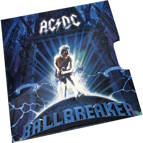 Thumbnail for 2020 20c Coloured Uncirculated Coin 45th Anniversary ACDC - Ballbreaker   Album Release