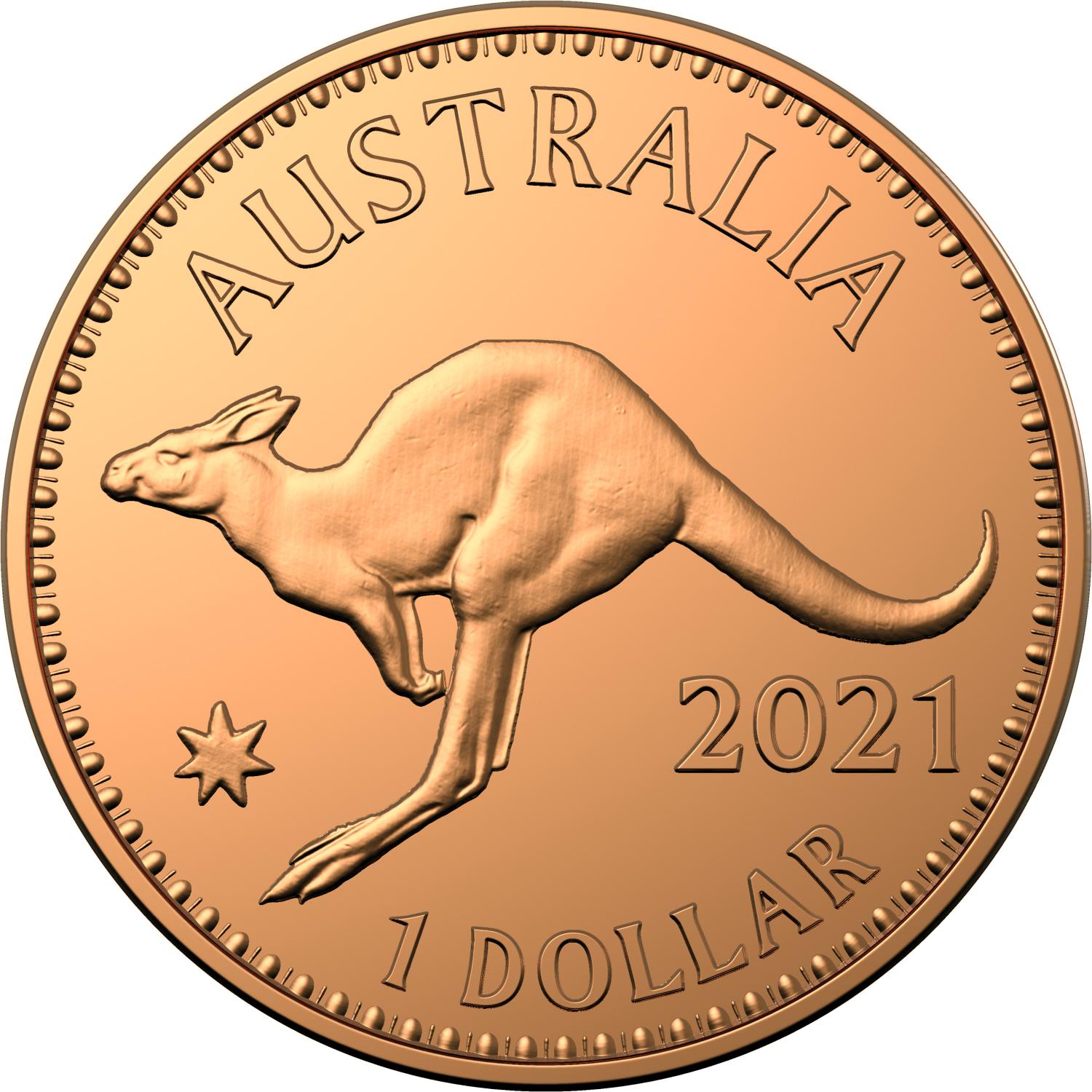 Thumbnail for 2021 $1 Australian Pennies 1911 - 1964 Copper UNC Two Coin Set