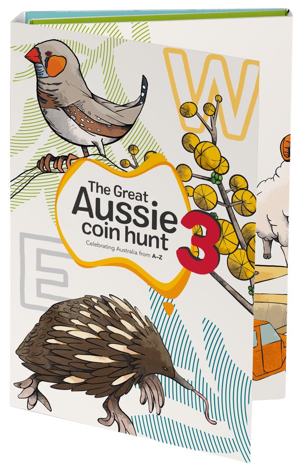 Thumbnail for 2022 $1 Great Aussie Coin Hunt 3 Empty Folder - No coins