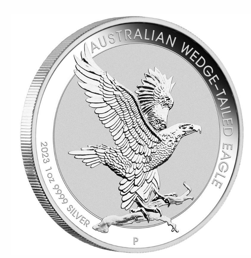 Thumbnail for 2023 $1 Australian Wedge Tailed Eagle 1oz Silver Bullion Coin 