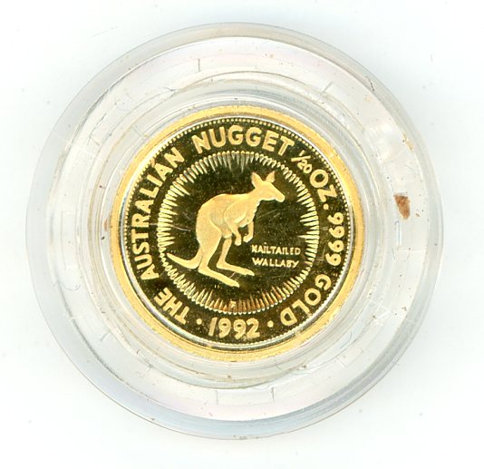 Thumbnail for 1992 One Twentieth oz Proof - Nailtailed Wallaby
