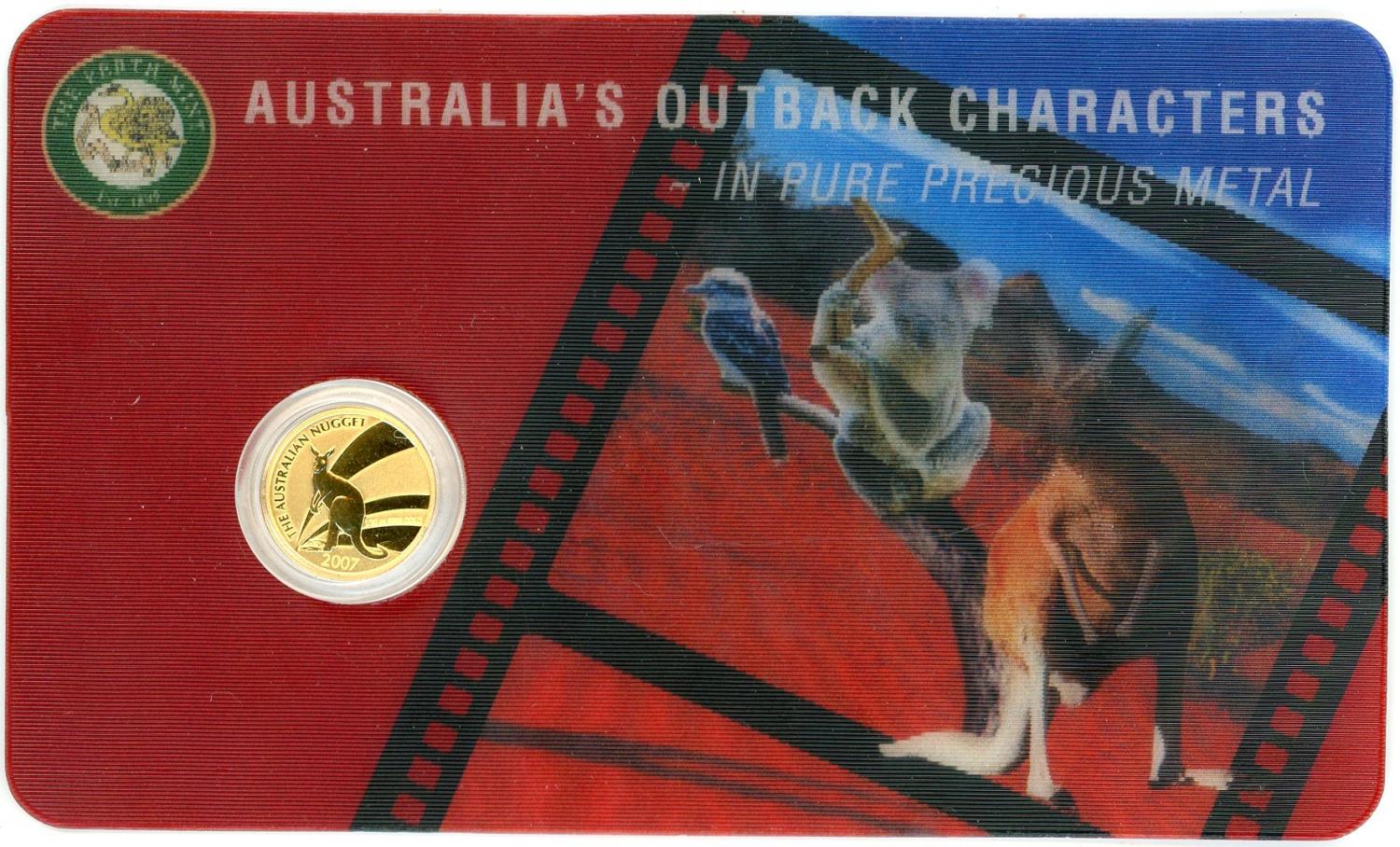 Thumbnail for 2007 One Twentieth oz Gold Kangaroo