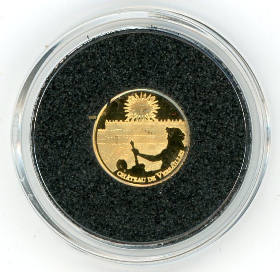 Thumbnail for 2011 France 0.5 Gram .999 Gold 5 Euro - Place of Versailles