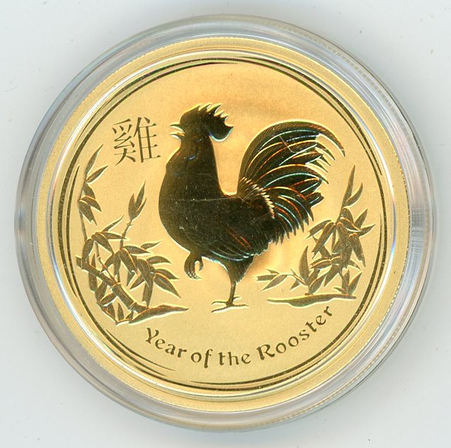 Thumbnail for 2017 Australian 1oz Gold - Year of the Rooster
