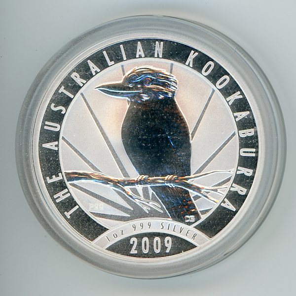 Thumbnail for 2009 1oz Kookaburra .999 Silver