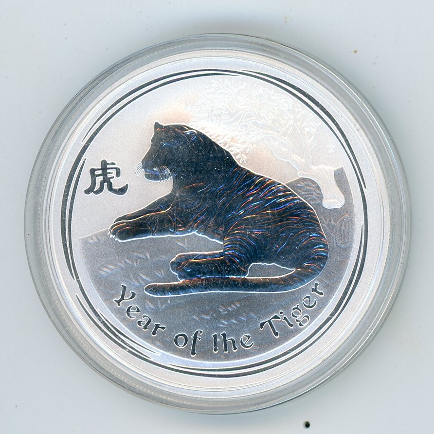 Thumbnail for 2010 1oz Silver Year of the Tiger