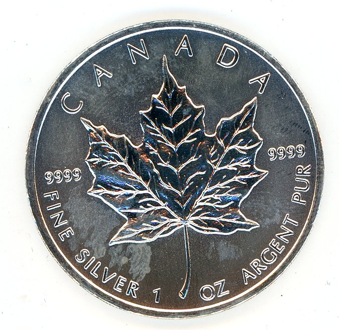 Thumbnail for 2012 Canadian 1oz Maple Leaf .999 Silver