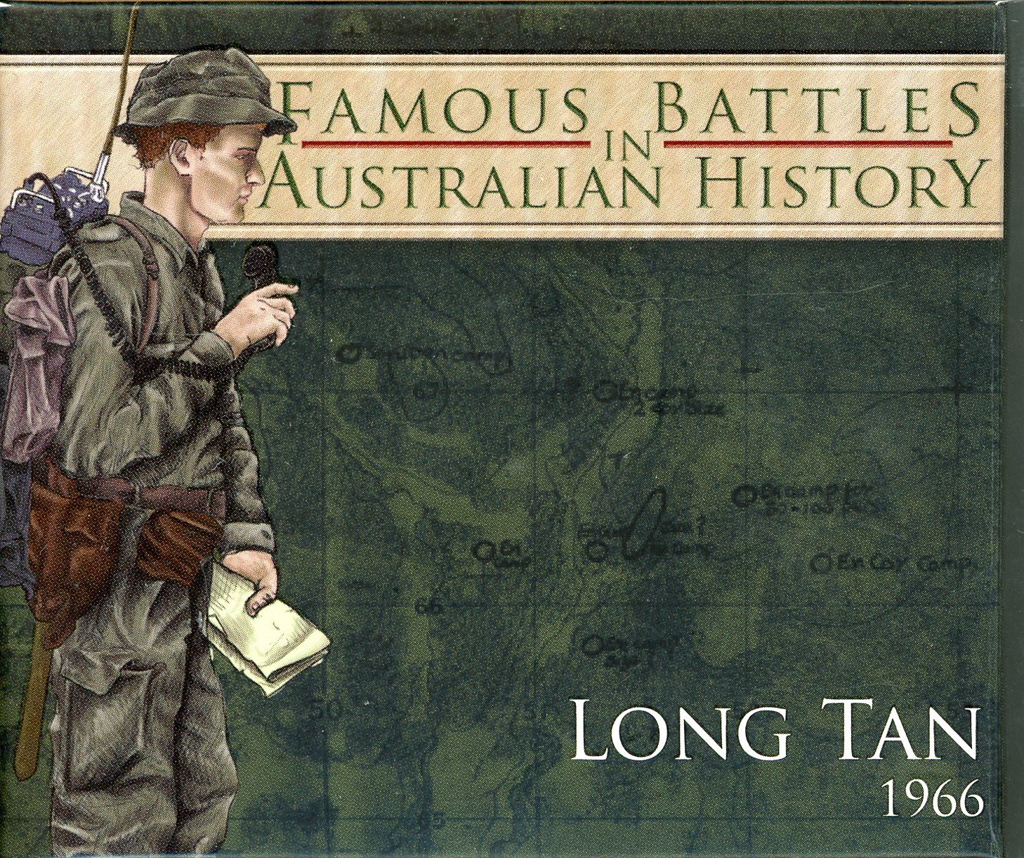 Thumbnail for 2012 1oz Coloured Silver Proof Famous Battles in History - Long Tan