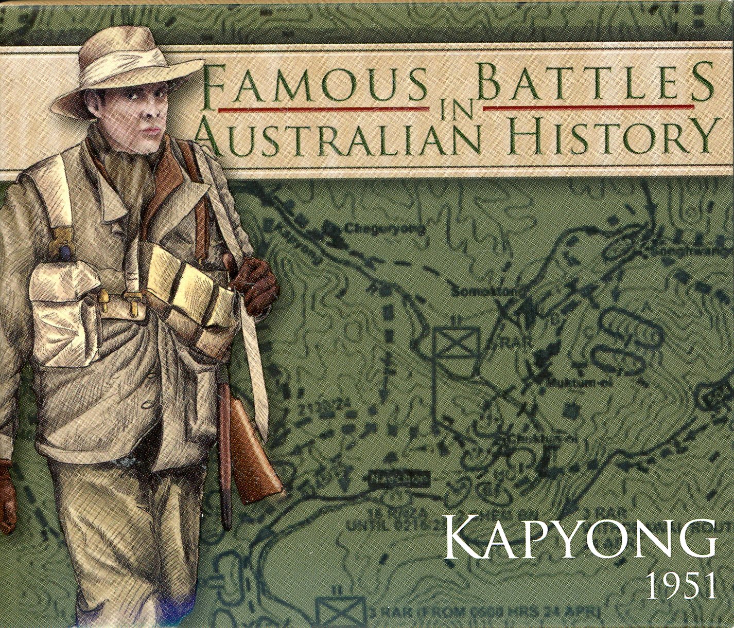 Thumbnail for 2012 1oz Coloured Silver Proof Famous Battles in History - Kapyong