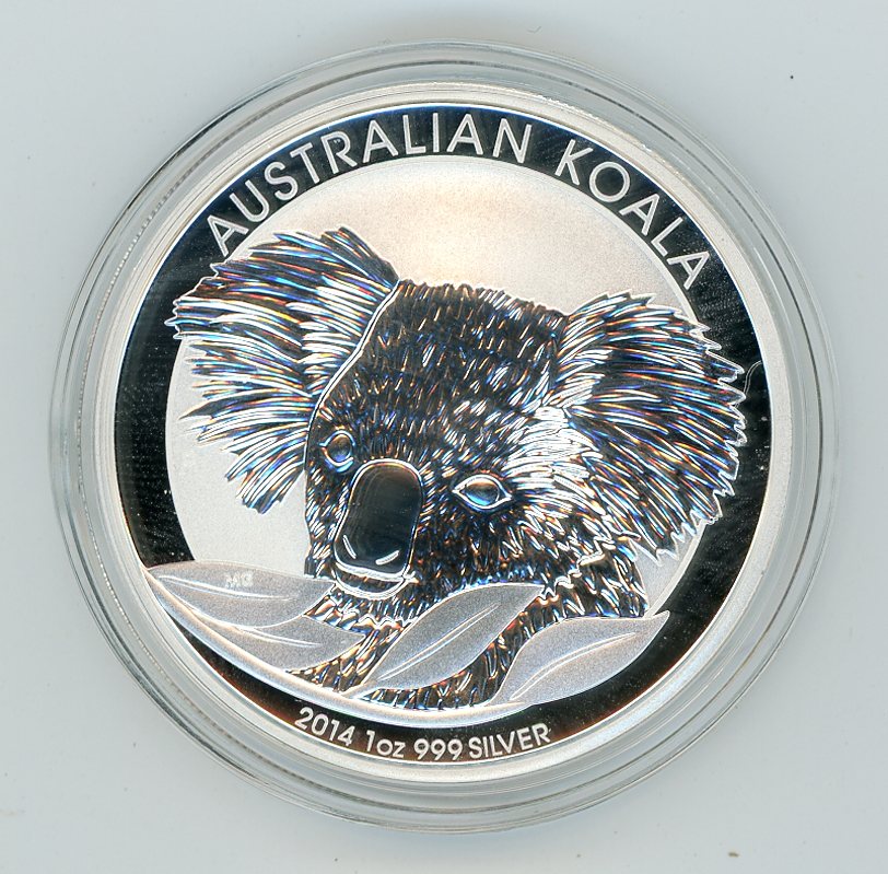 Thumbnail for 2014 1oz Silver Australian Koala