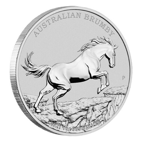 Thumbnail for 2021 Australian Brumby 1oz Silver Bullion Coin