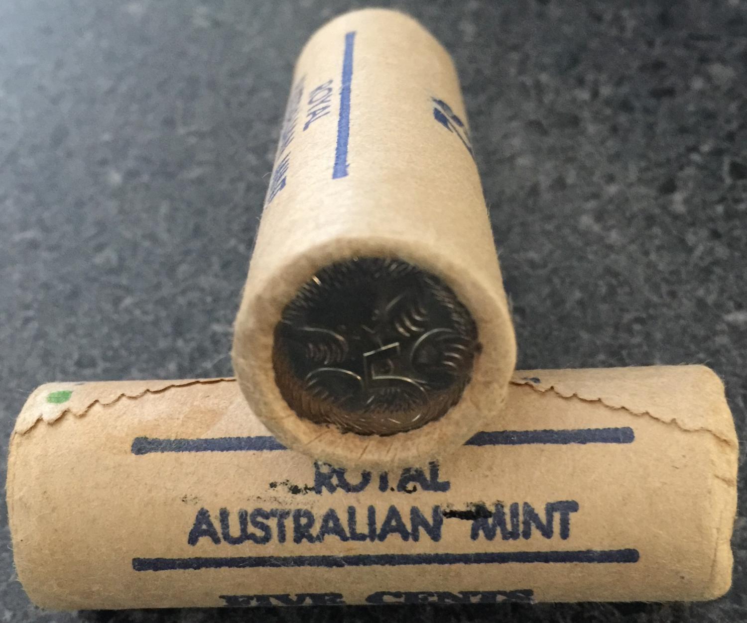 Thumbnail for 1981 Royal Australian Mint Five Cent Roll