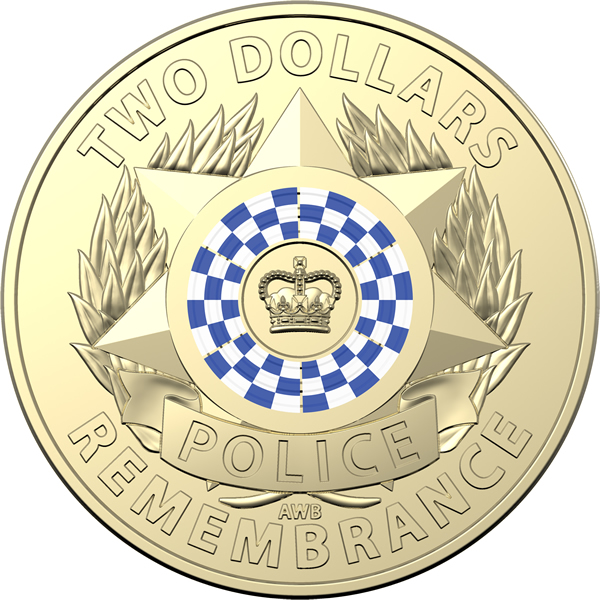 Thumbnail for 2019 $2 Coin Rolls - Police Remembrance