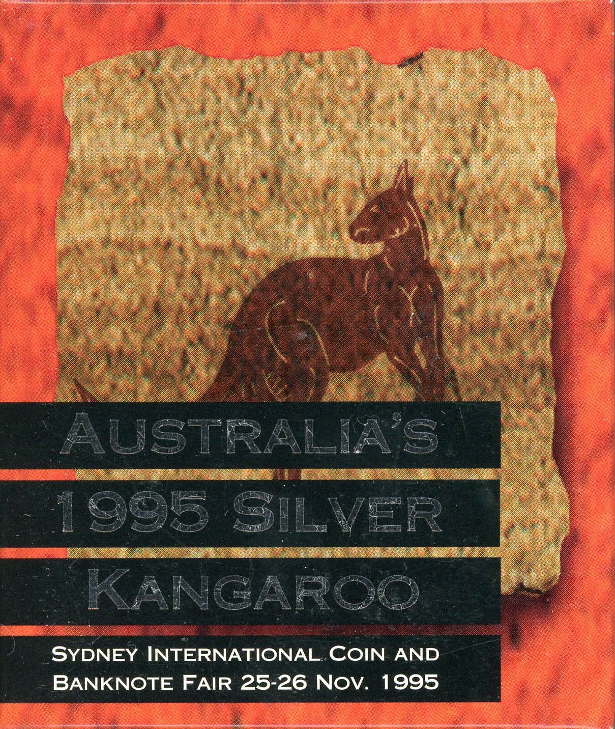 Thumbnail for 1995 $1 Kangaroo 1oz Silver Proof Coin - Sydney International Coin Fair