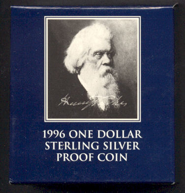 Thumbnail for 1996 Australian Silver Proof Coin - Henry Parkes