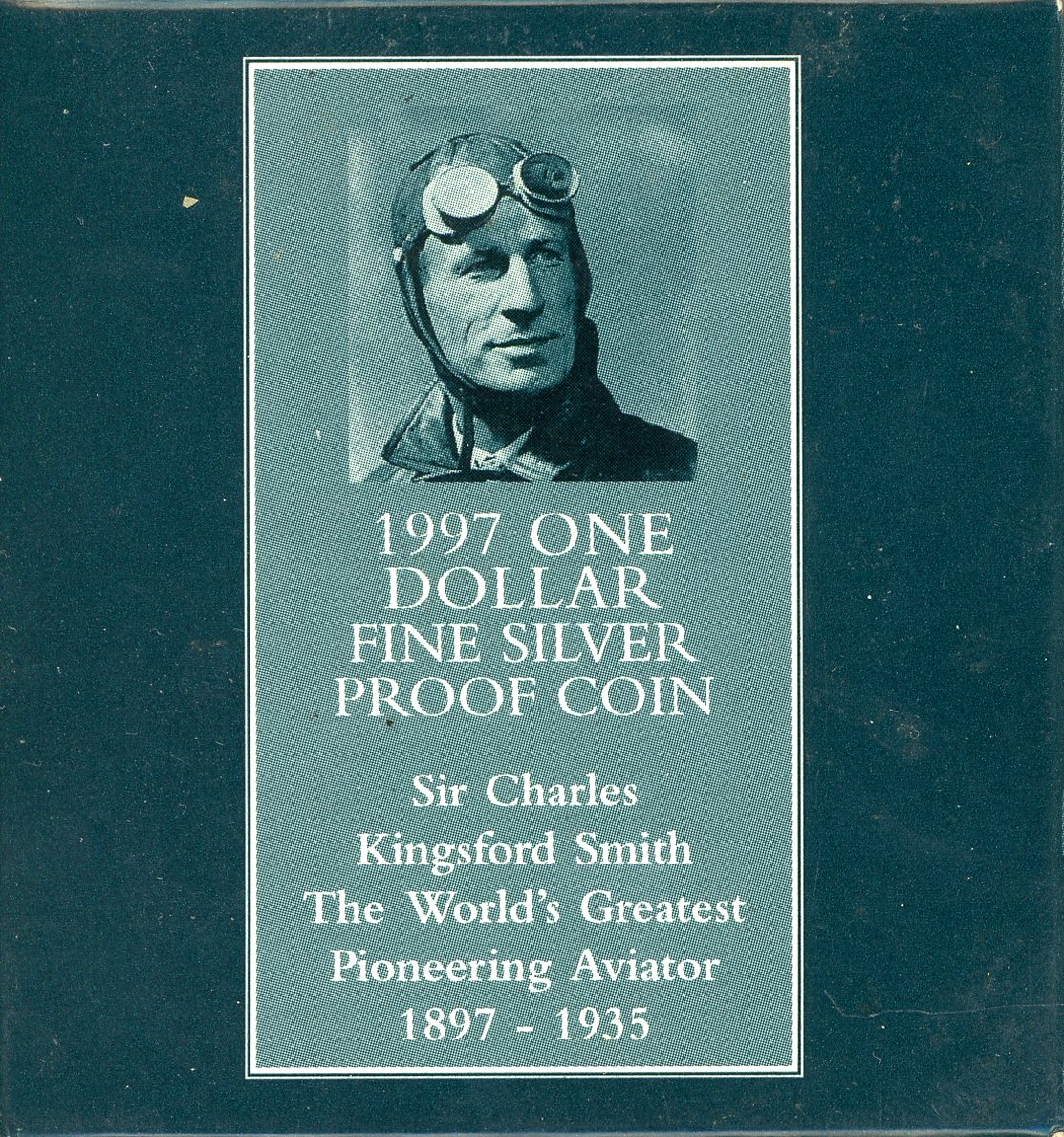 Thumbnail for 1997 One Dollar Silver Proof - Sir Charles Kingsford Smith