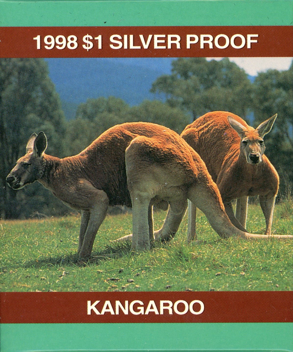 Thumbnail for 1998 $1 1oz Silver Kangaroo Proof Coin