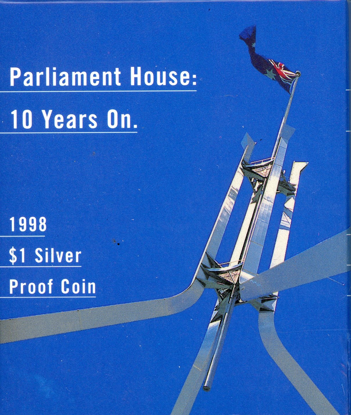 Thumbnail for 1998 Subscription Silver Proof Dollar - Parliament House Ten Years on