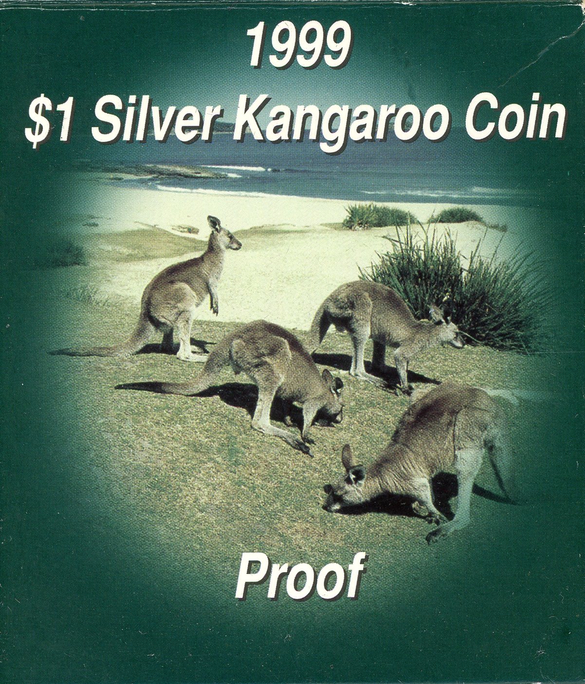 Thumbnail for 1999 $1 1oz Silver Kangaroo Proof Coin 