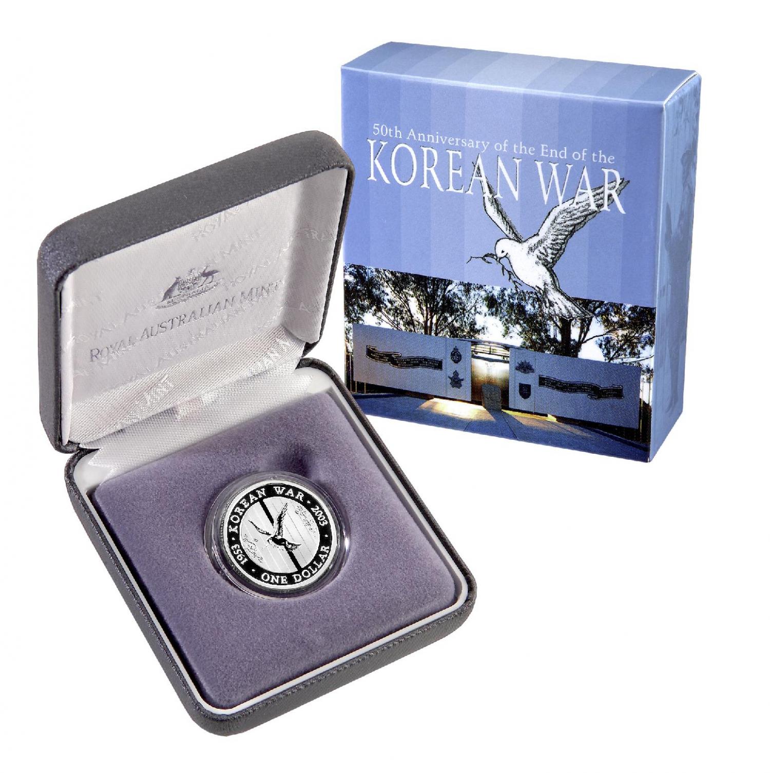 Thumbnail for 2003 Australian Silver Proof Coin - Korean War