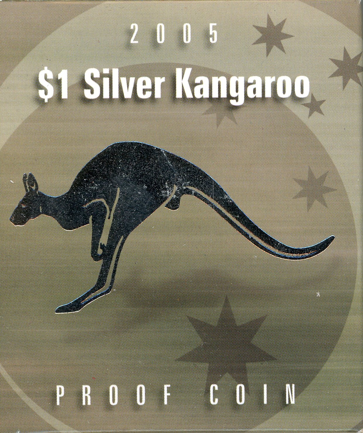Thumbnail for 2005 $1 Silver Proof Coin - Kangaroo