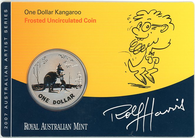Thumbnail for 2007 Frosted Uncirculated One Dollar - Rolf Harris 