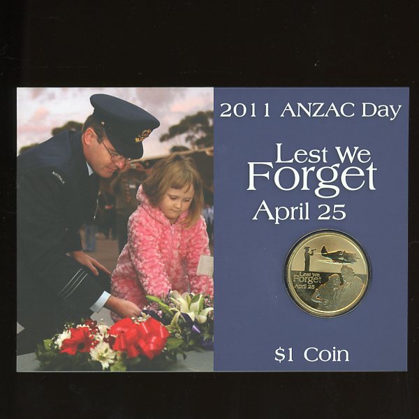 Thumbnail for 2011 Anzac Day Lest We Forget One Dollar Coin
