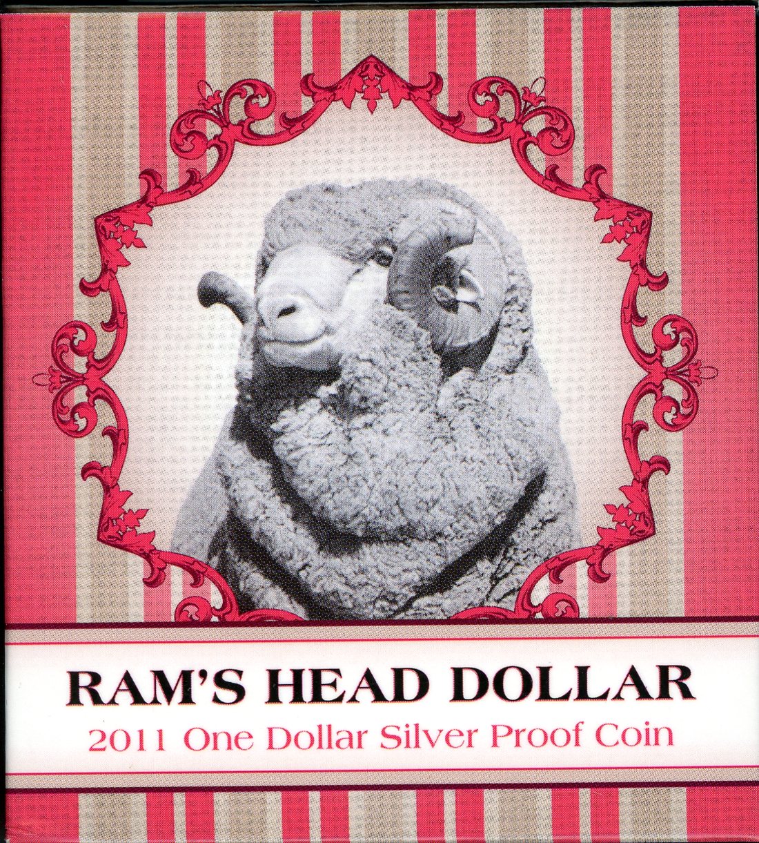Thumbnail for 2011 $1 Silver Proof Coin - Rams Head