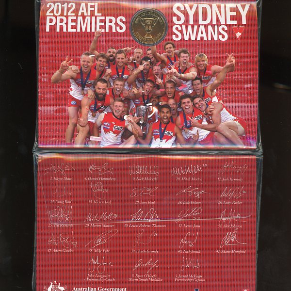 Thumbnail for 2012 AFL Premiers - Sydney Swans 