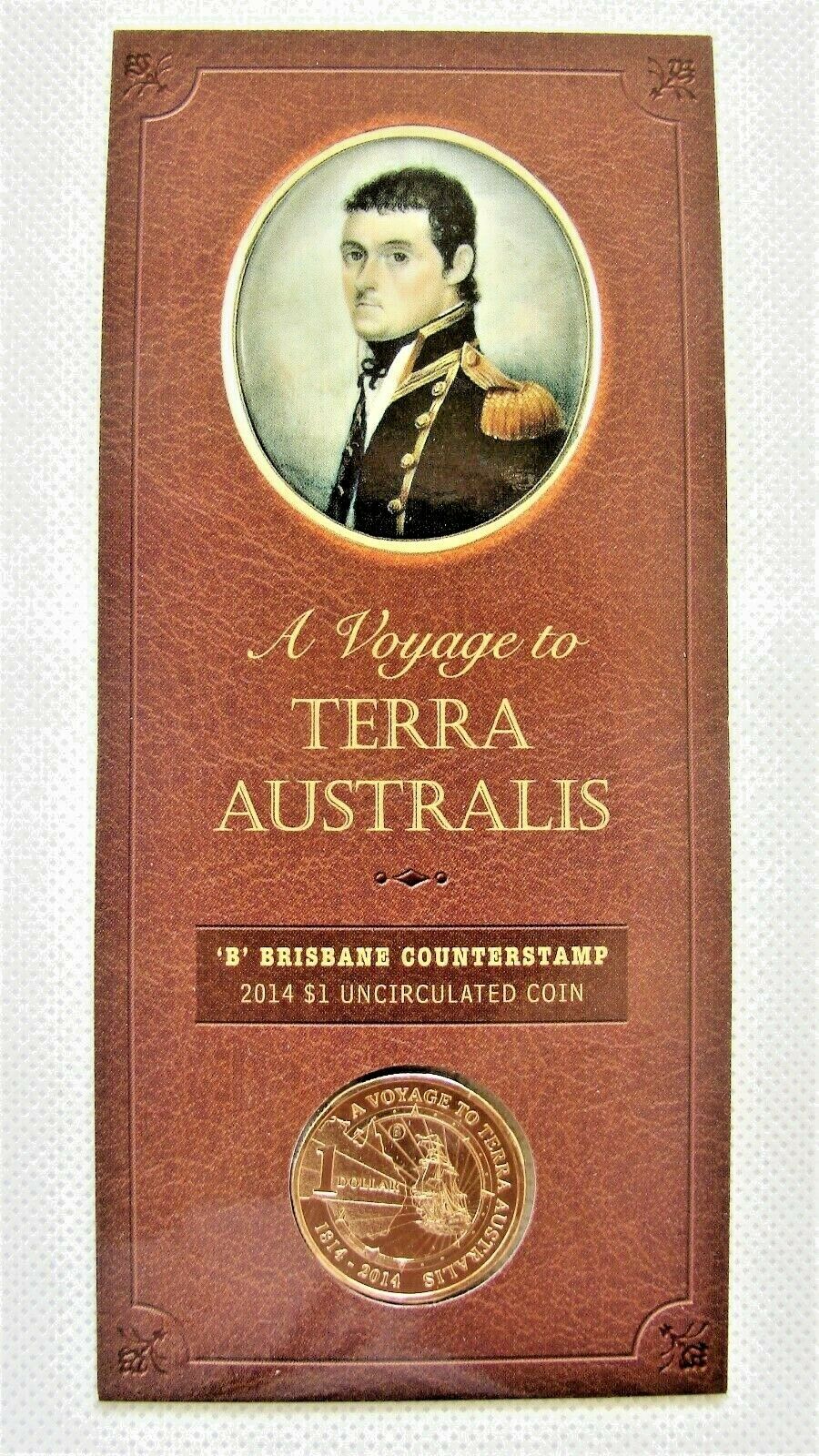 Thumbnail for 2014 Terra Australis Brisbane Counterstamp $1.00 on Card