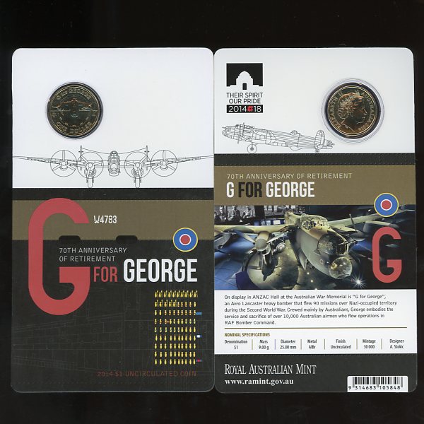 Thumbnail for 2014 - G for George 70th Anniversary of Retirement