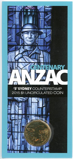 Thumbnail for 2015 Centenary Anzac - S Counterstamp