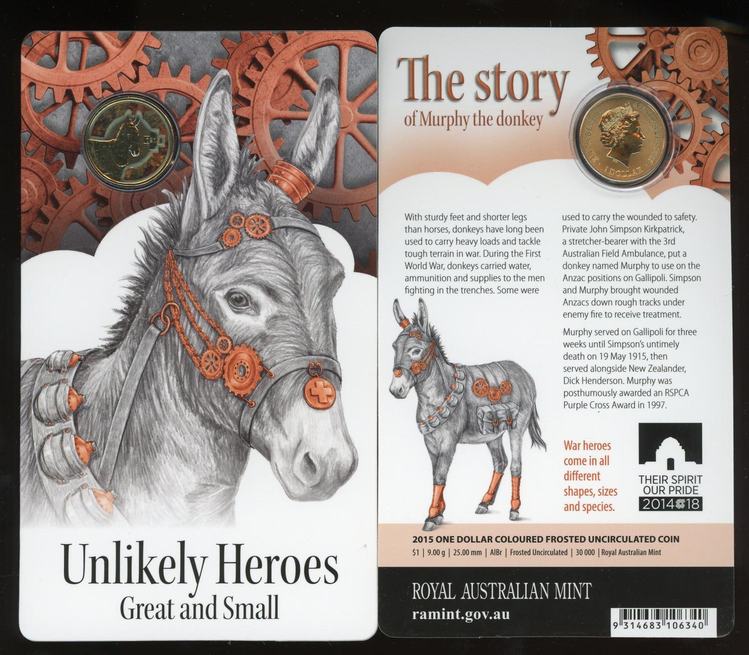 Thumbnail for 2015 Unlikely Heroes - Murphy the Donkey