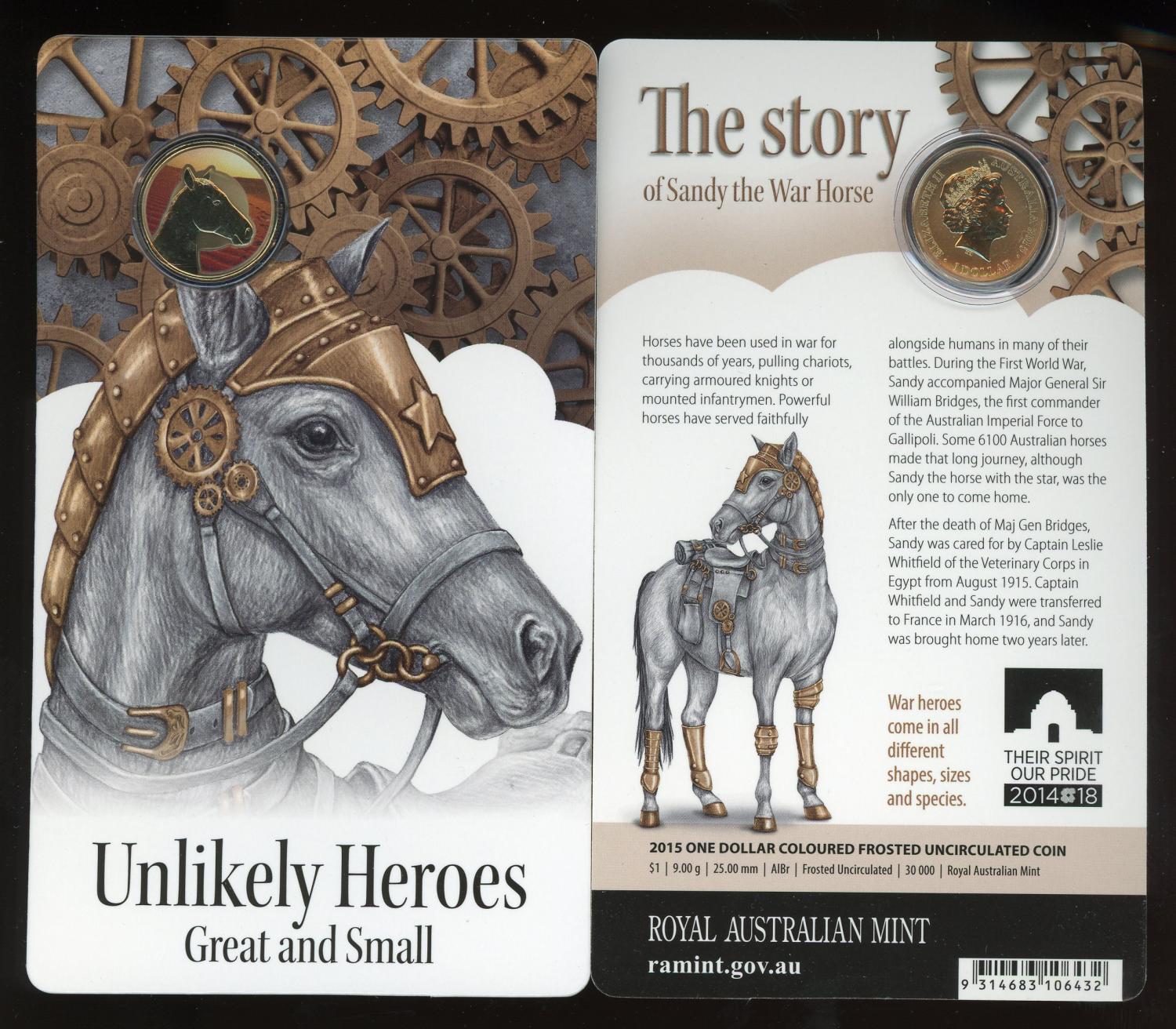 Thumbnail for 2015 Unlikely Heroes - Sandy the War Horse