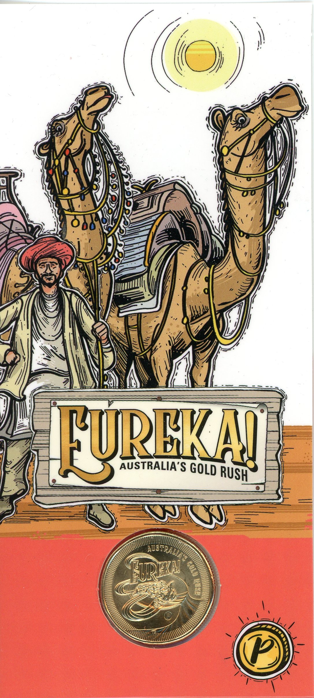 Thumbnail for 2020 $1 UNC 'P' Mintmark Australia's Gold rush - Camels of the Gold Fields
