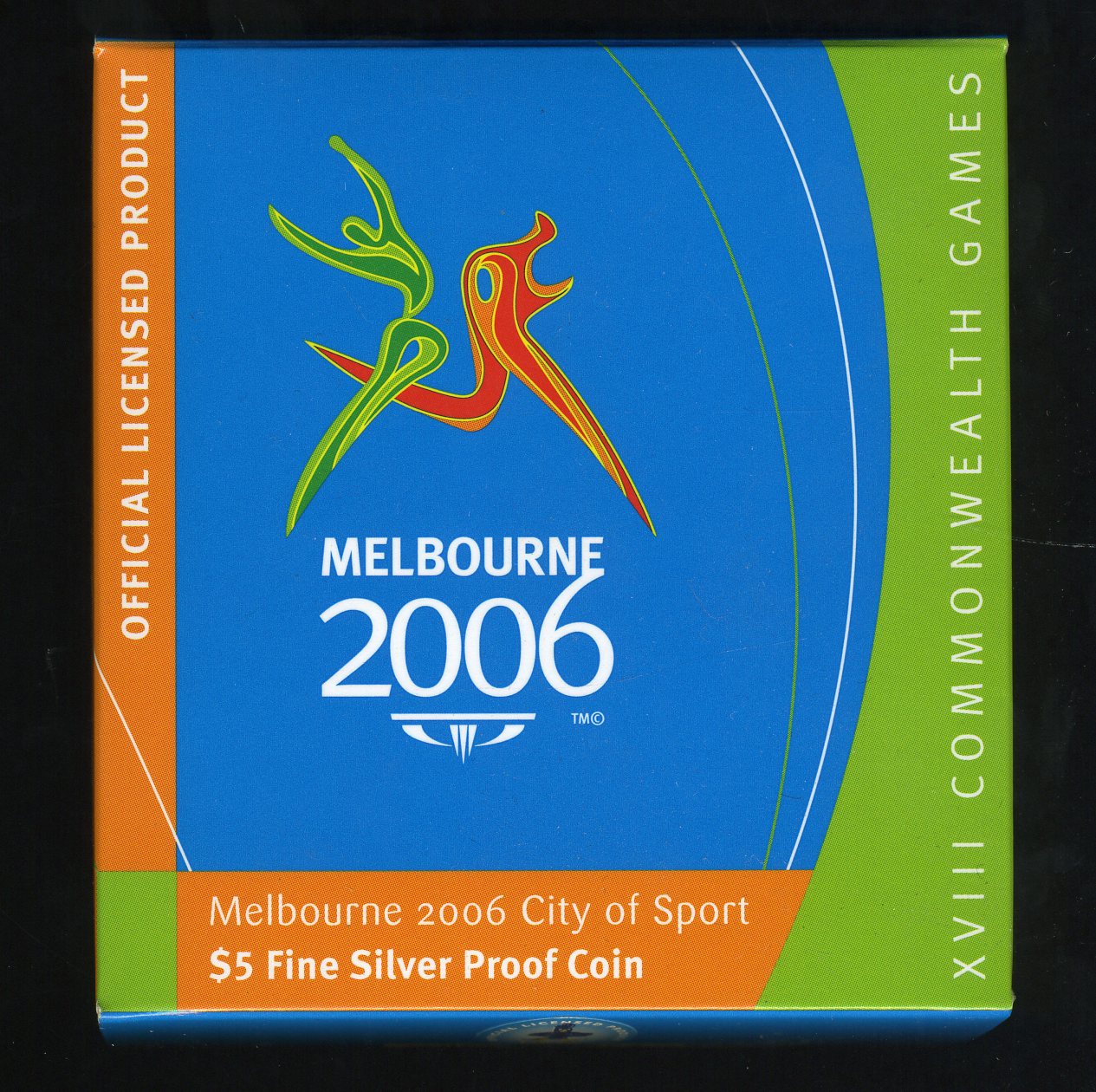 Thumbnail for 2006 Melbourne Commonwealth Games $5  Silver Proof