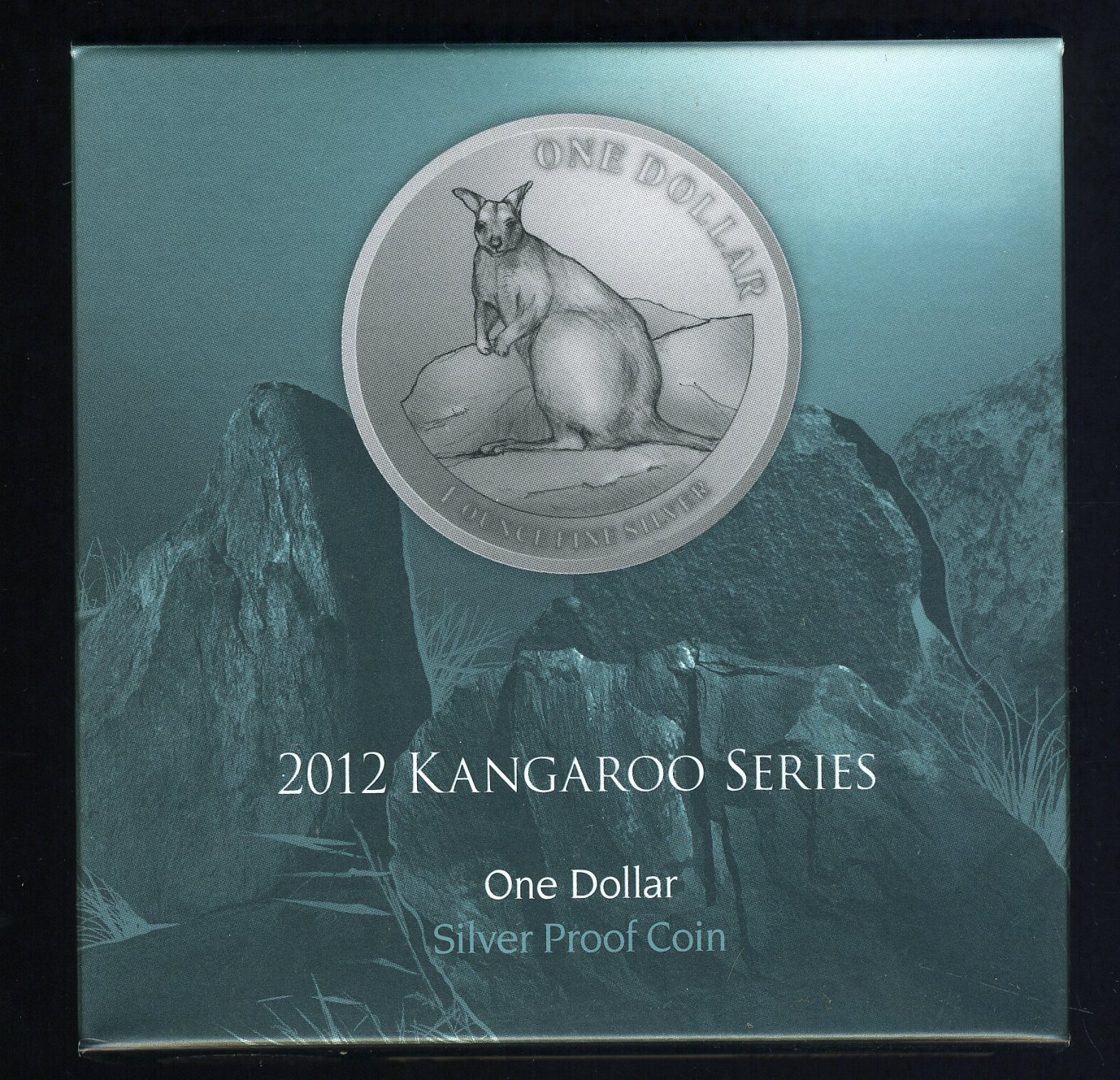 Thumbnail for 2012 1oz Silver Proof Kangaroo Dollar - Mareeba Rock-Wallaby