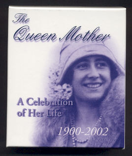 Thumbnail for 2002 Queen Mother $5 Silver Proof Coin