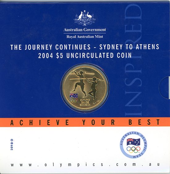 Thumbnail for 2004 The Journey Continues - Sydney to Athens UNC