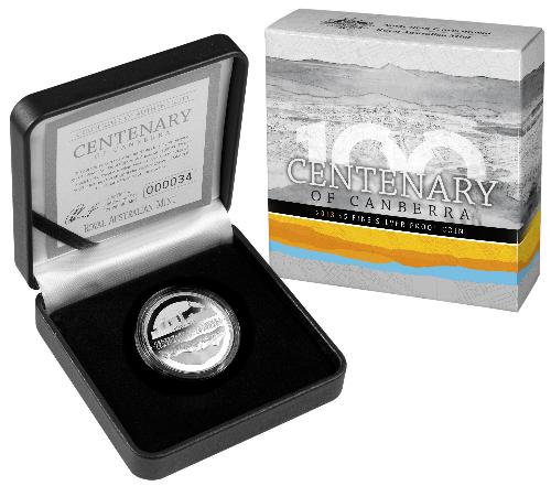 Thumbnail for 2013 Centenary of Canberra $5.00 Silver Proof Coin