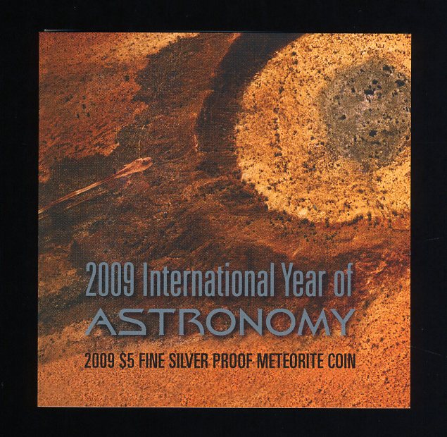 Thumbnail for 2009 International Year of Astronomy $5 Silver Proof Coin