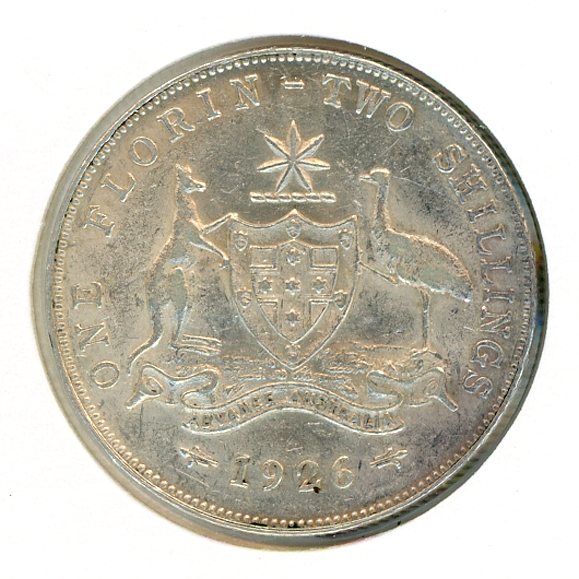 Thumbnail for 1926 George V Florin aEF