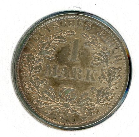 Thumbnail for 1911A German Silver One Mark EF
