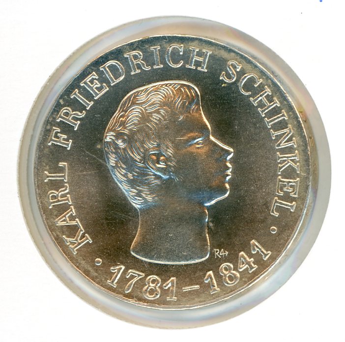 Thumbnail for 1966 DDR Silver Ten Marks UNC