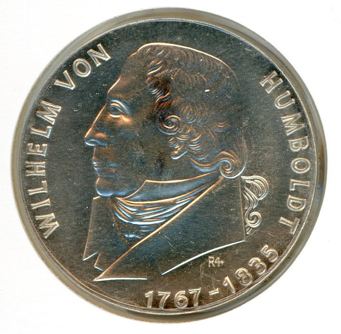 Thumbnail for 1967 DDR Silver 20 Marks UNC