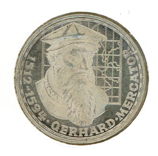 Thumbnail for 1969F German Silver Five Marks (B) - Long 