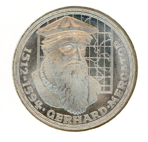 Thumbnail for 1969F German Silver Five Marks (B)
