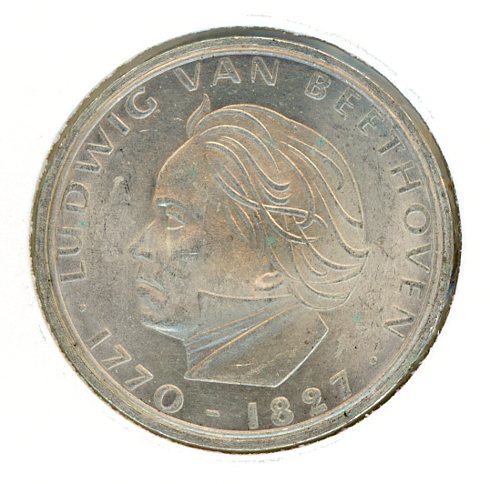 Thumbnail for 1970F German Silver Five Marks